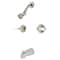 Kingston Brass KB246PLPN Tub and Shower Faucet, Polished Nickel KB246PLPN - alternate 1